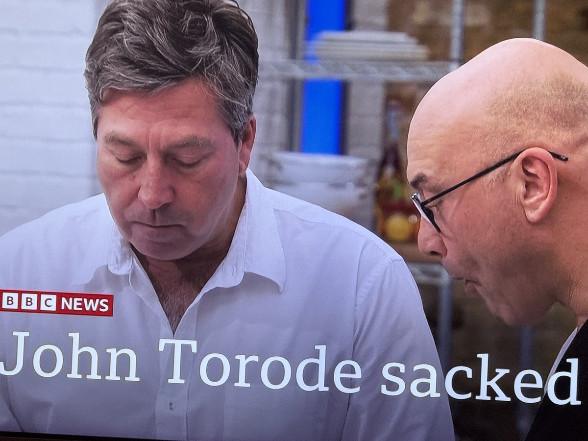 What the actual fuck?
The BBC genuinely decided tonight that John Torode being sacked from Masterchef for uttering a “racial” term at a bar he doesn’t remember is a bigger story than the Afghan migrant cover up.
Our national broadcaster is an enemy of Britain. 
I mean it.
DEFUND!