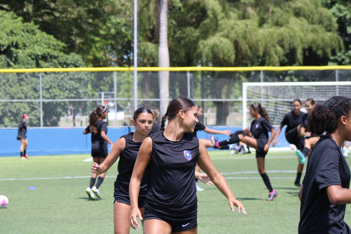 ⚽️🇵🇷 Hoy completamos el segundo día de entrenamientos de la preselección Sub-14 femenina, rumbo al CFU Girls’ U14 Challenge Series, que se jugará en Trinidad y Tobago.