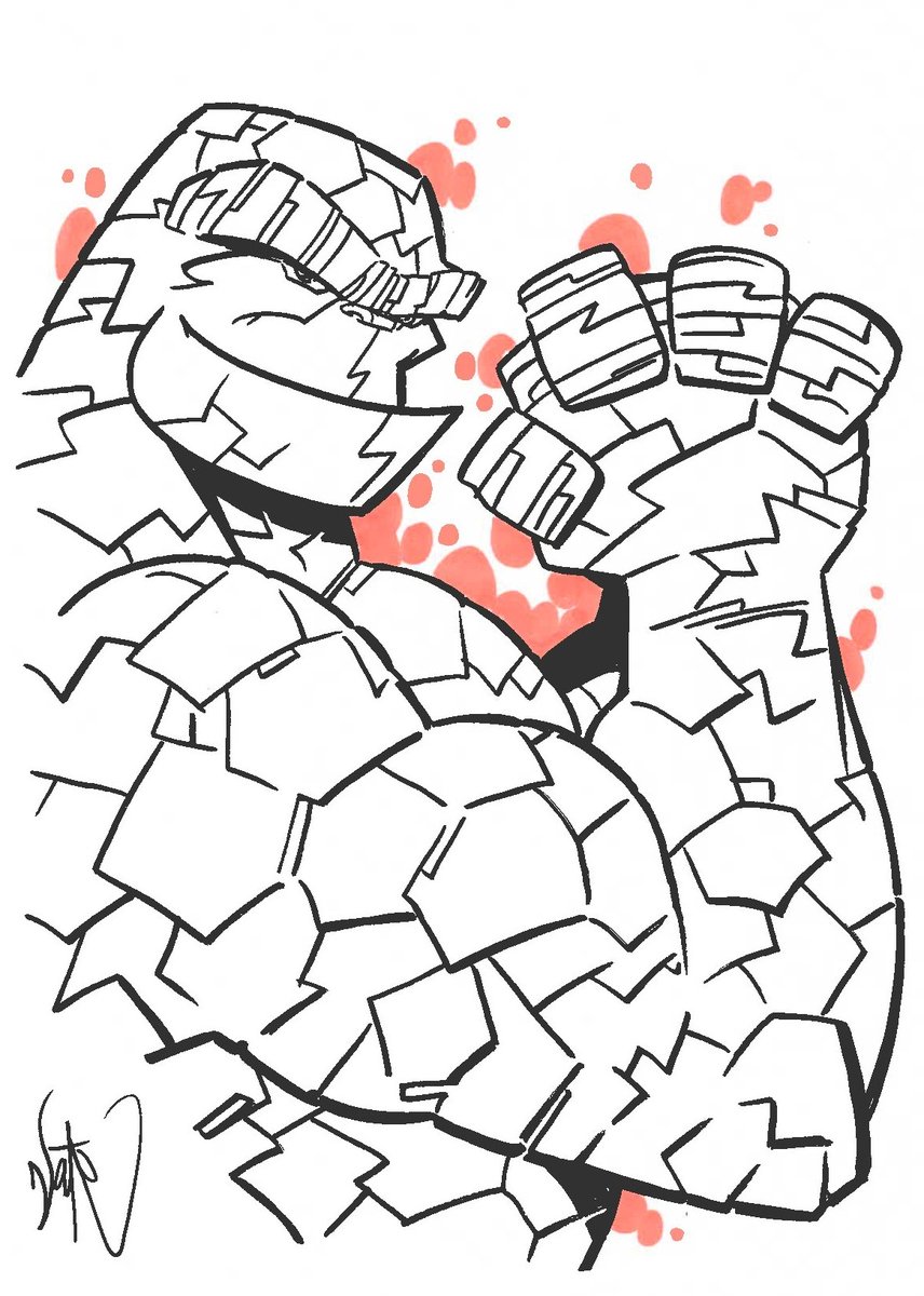 JasPosey's tweet image. My acquisition of Thing by @StockmanNate cafurl.com/?i=31923 #NathanStockman #artpurchase #Thing #BenGrimm #BenjaminGrimm #FF #FantasticFour #NewAvengers #YancyStreetGang #GuardiansoftheGalaxy #WestCoastAvengers #CosmicRays #BaxterBuilding #FantasticFourart #MarvelComics