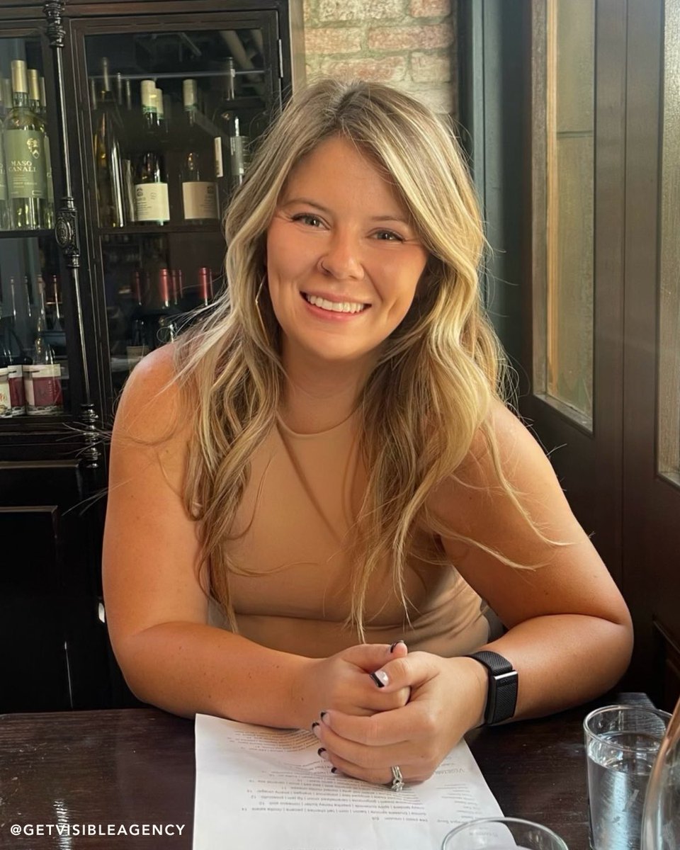 GetVisibleMktg's tweet photo. Spotlight on Emily Rodriguez, our Content Creator ✨

Emily turns "corporate speak" into the kinds of conversations that actually engage people. https://t.co/tKgyKd3Q2Q