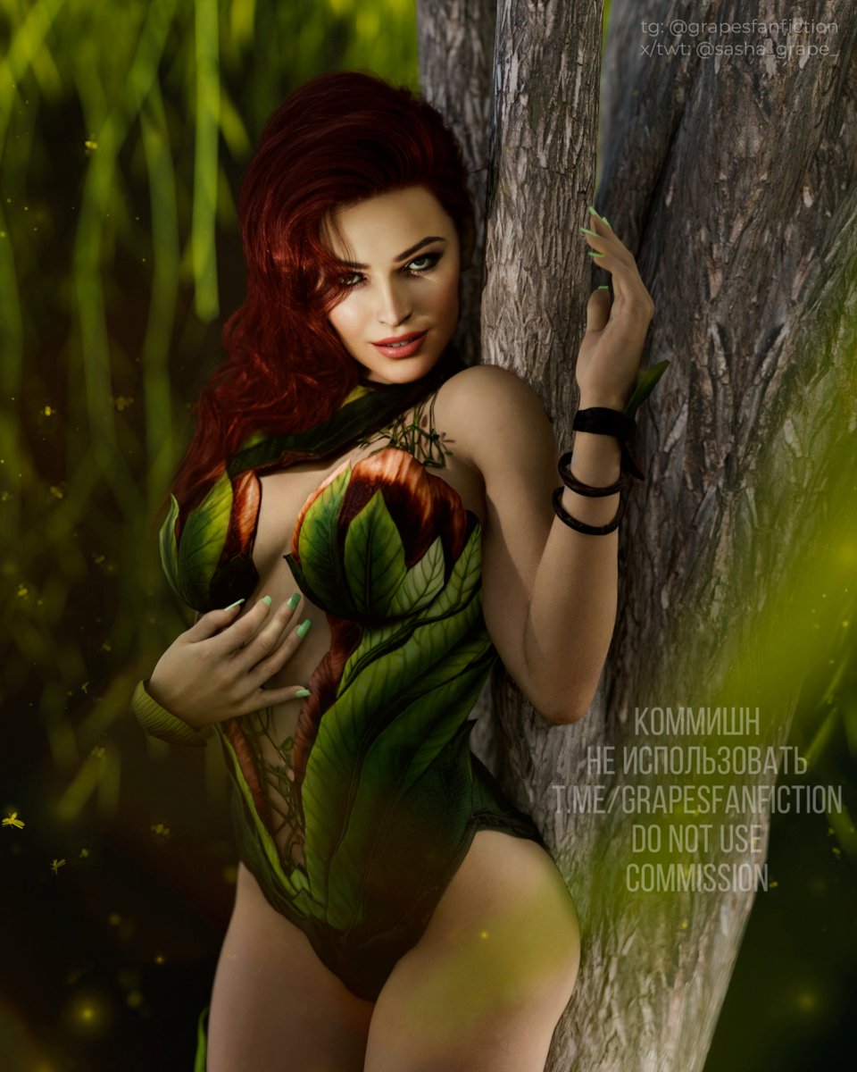 sasha_grape_'s tweet image. 🌿 "Nature always wins."
Rendered this dangerously seductive Poison Ivy from DC (as commissioned) and she knows exactly what she’s doing.
#PoisonIvy #DCfanart #3dart #3D #fanrender #dccomics