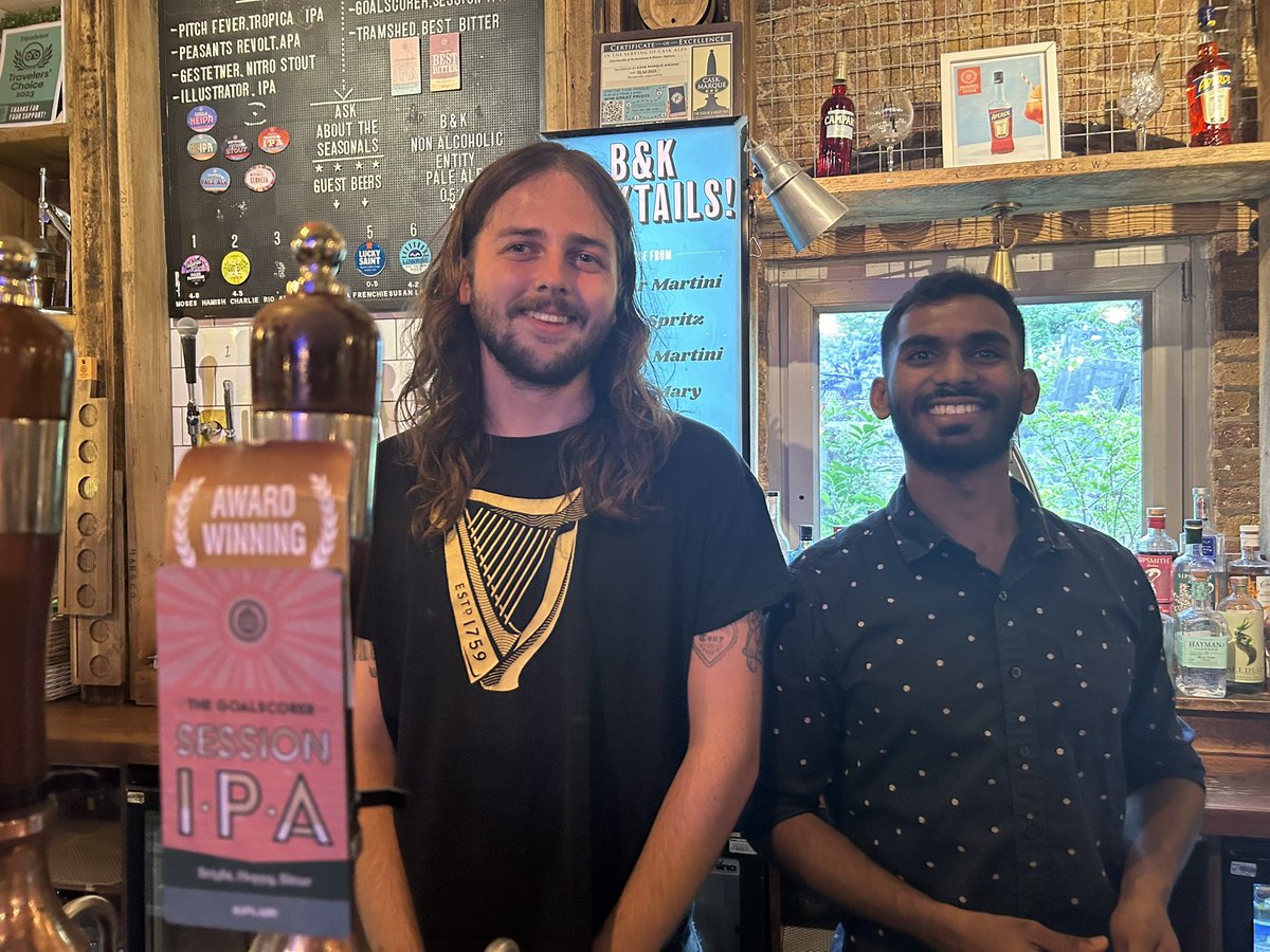 NLondonCAMRA's tweet image. Thanks to The Brewhouse & Kitchen, Highbury for hosting our branch AGM. Brilliant staff! A special shout out to Rich from Werewolf Brewery for giving an interesting talk about how he started out & the challenges a small independent brewery faces. #cask