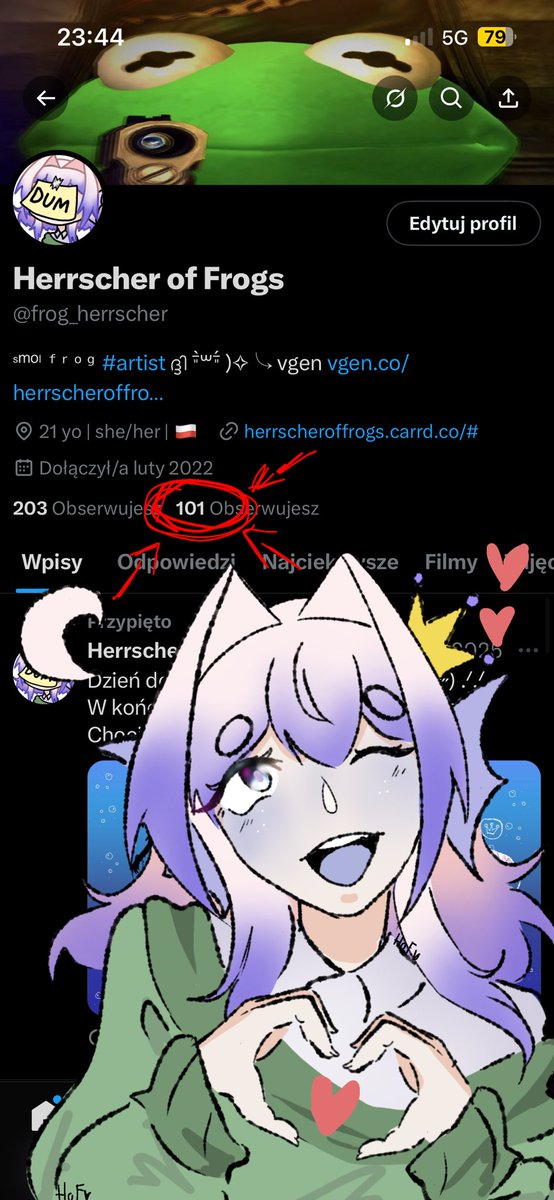 Dzień dobry witam moich fanuw!!!! Wbiliśmy 100 obserwujących na Twitterze i cel 25 na Twitchu!! Dlatego przychodzę z raffle dla was!! Wylosuje 3 osoby które dostaną chibi arty 👀
Co trzeba zrobić?
→ wstawić refke
 → ♡ + ↻
Zamykam po 48 godzinach!!!!!