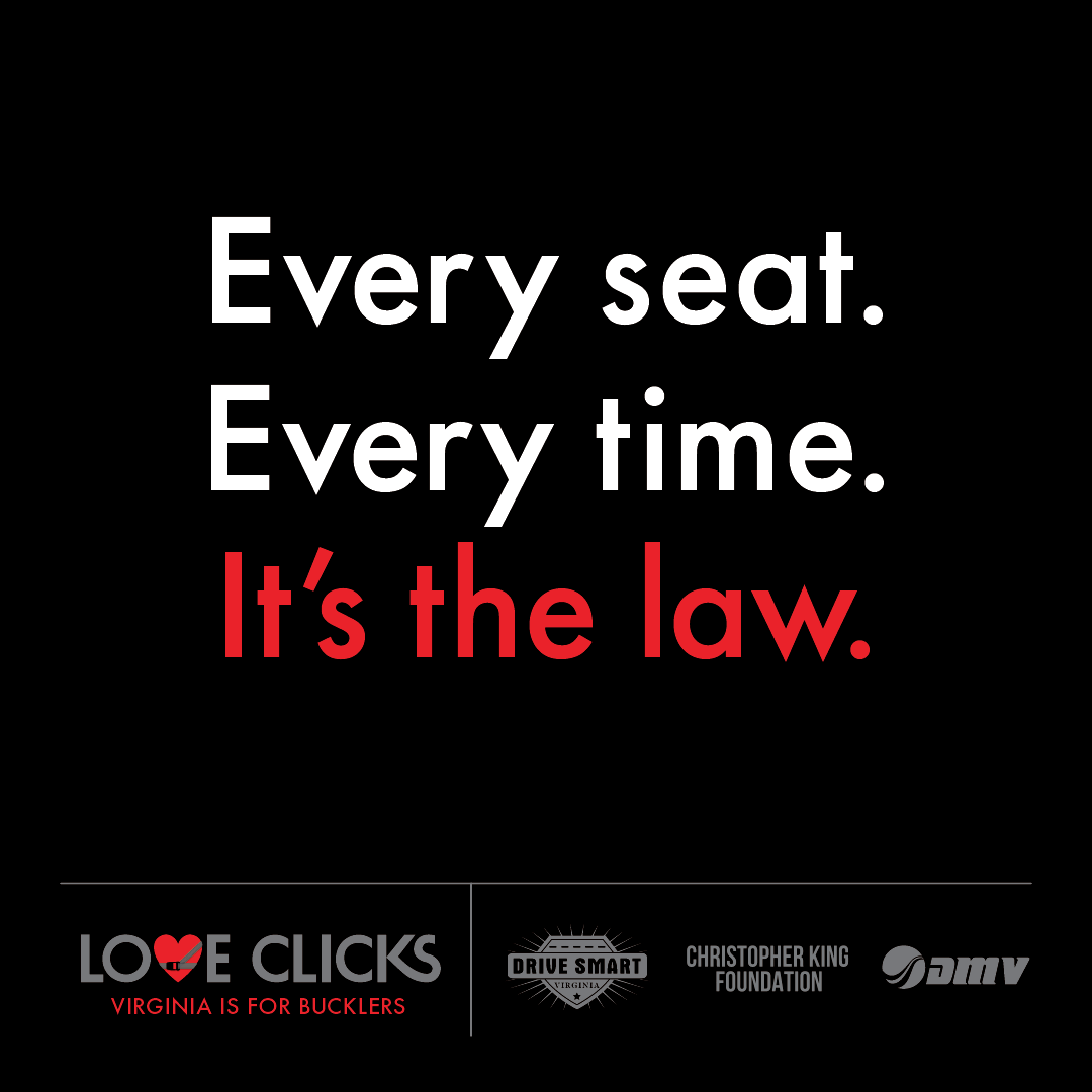 DriveSafeHR's tweet photo. CLICK FOR THOSE YOU LOVE Your loved ones want you to make it home safely. Show them you care by buckling up. #BuckleUp #LoveClicks https://t.co/PngNmkK519