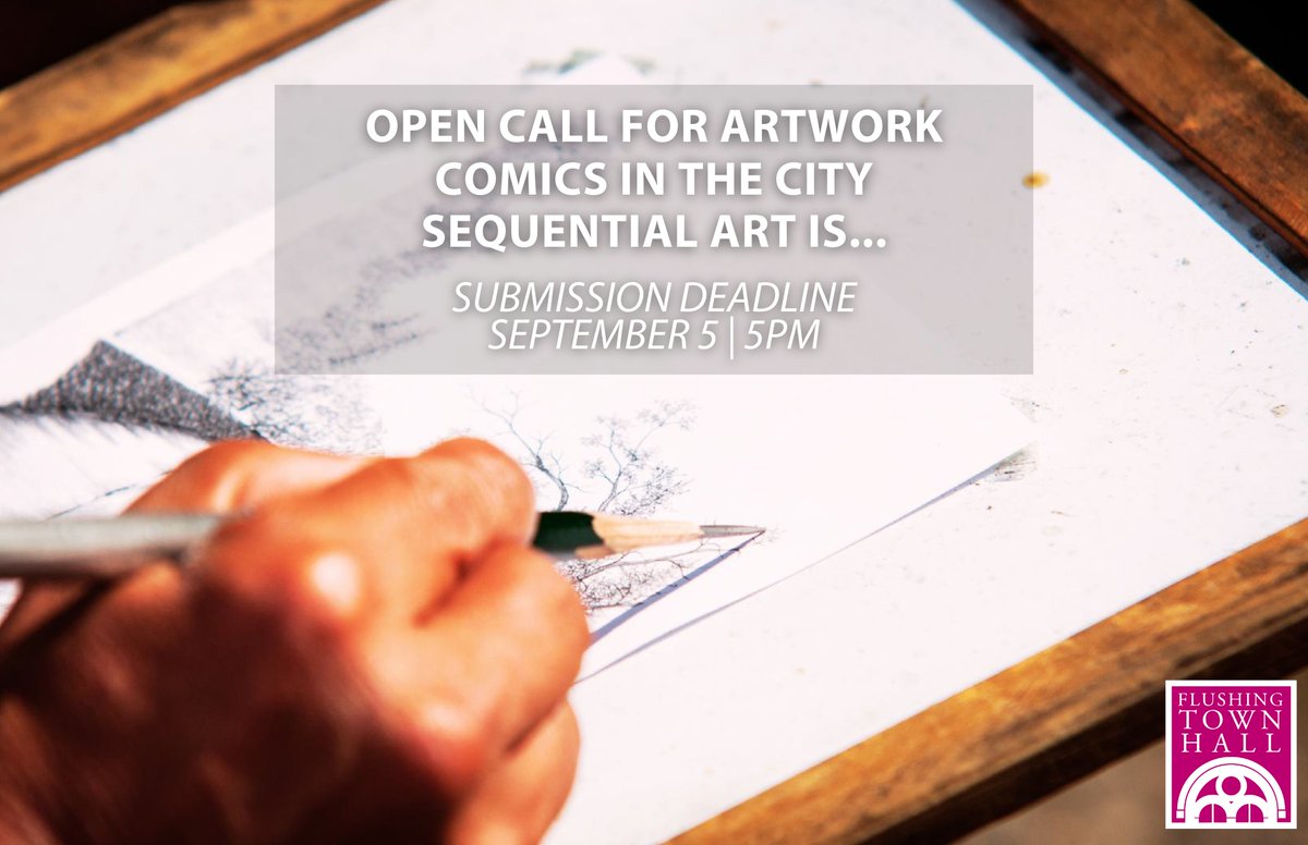 Calling NYC comic artists, writers, and cartoonists: show us what Sequential Art means to you—right here in the birthplace of comics.

Learn more about our upcoming exhibition and submit your work by September 5 at 5PM:
form.jotform.com/251824432100140