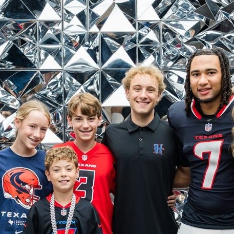 Born with a congenital heart condition, John isn’t able to play his favorite sport. But the Houston Texans became a daily dose of hope. Thanks to the Texans, ESPN, and Make-A-Wish, John finally met his hero: Texans QB C.J. Stroud. @makeawish <a href="/espn/">ESPN</a> @houstontexans