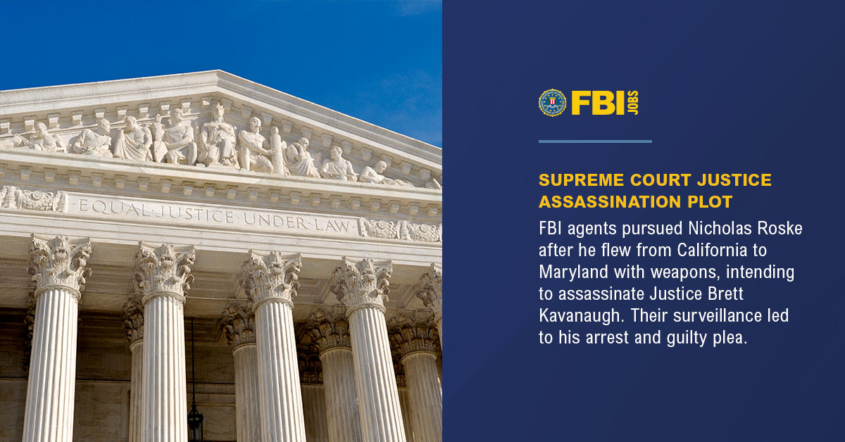 FBIJobs's tweet image. FBI special agents worked closely with partner agencies to track Roske’s movements, investigate his motive, and ensure accountability at every step. Be a part of creating a safer, more secure future with a career at the FBI. Apply today.
ow.ly/KlJF50WpkHU