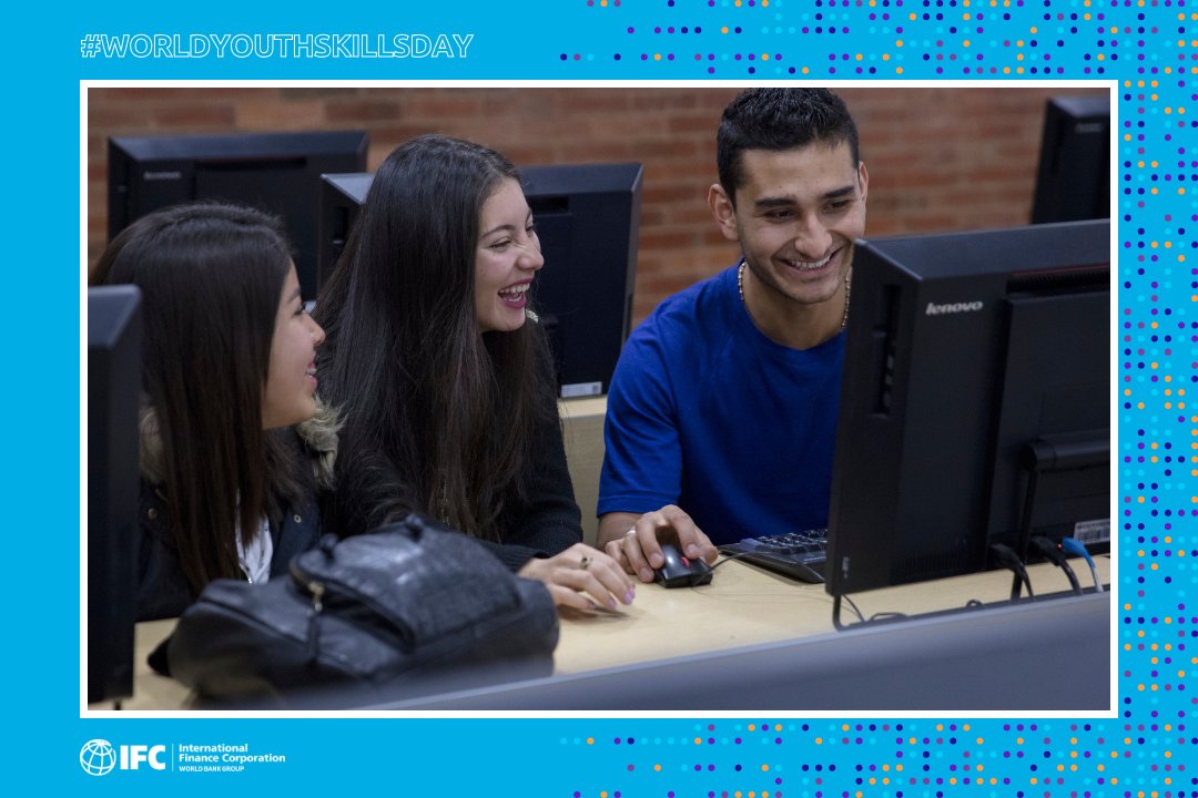 Connect4Climate's tweet image. 💡 Skills are power. Across the globe, young people are turning passion into action — launching businesses, solving problems, and uplifting their communities. wrld.bg/nV0x50Wqao5 #YouthSkillsDay