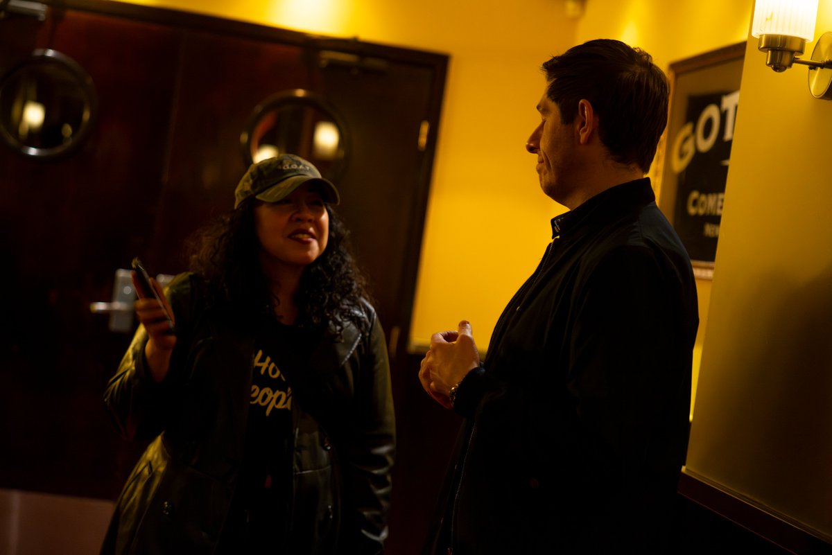 Fun hangs in the Gotham Comedy halls 

📸 @Mikebryknyc
