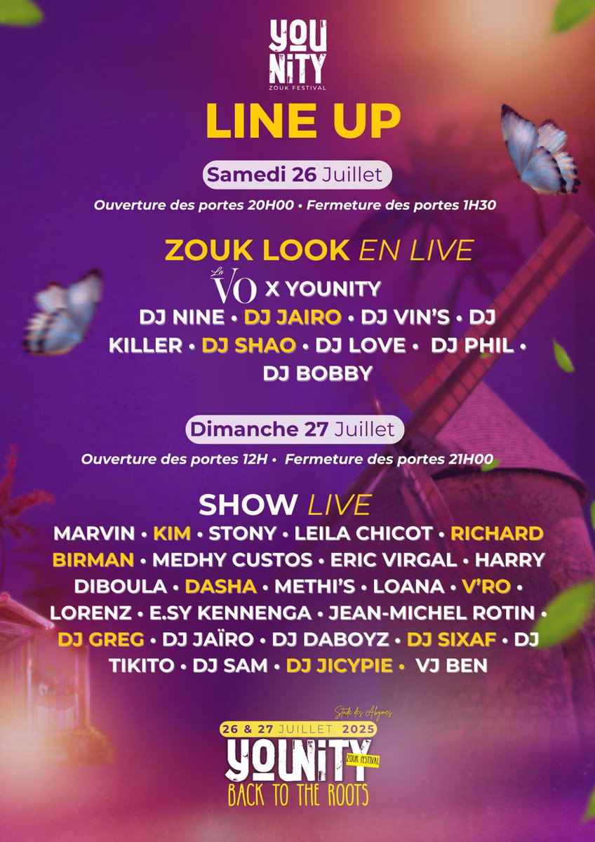 DjJairo971's tweet image. Vous pouvez RT ça svp 🙏🏾😊 @Younityfest