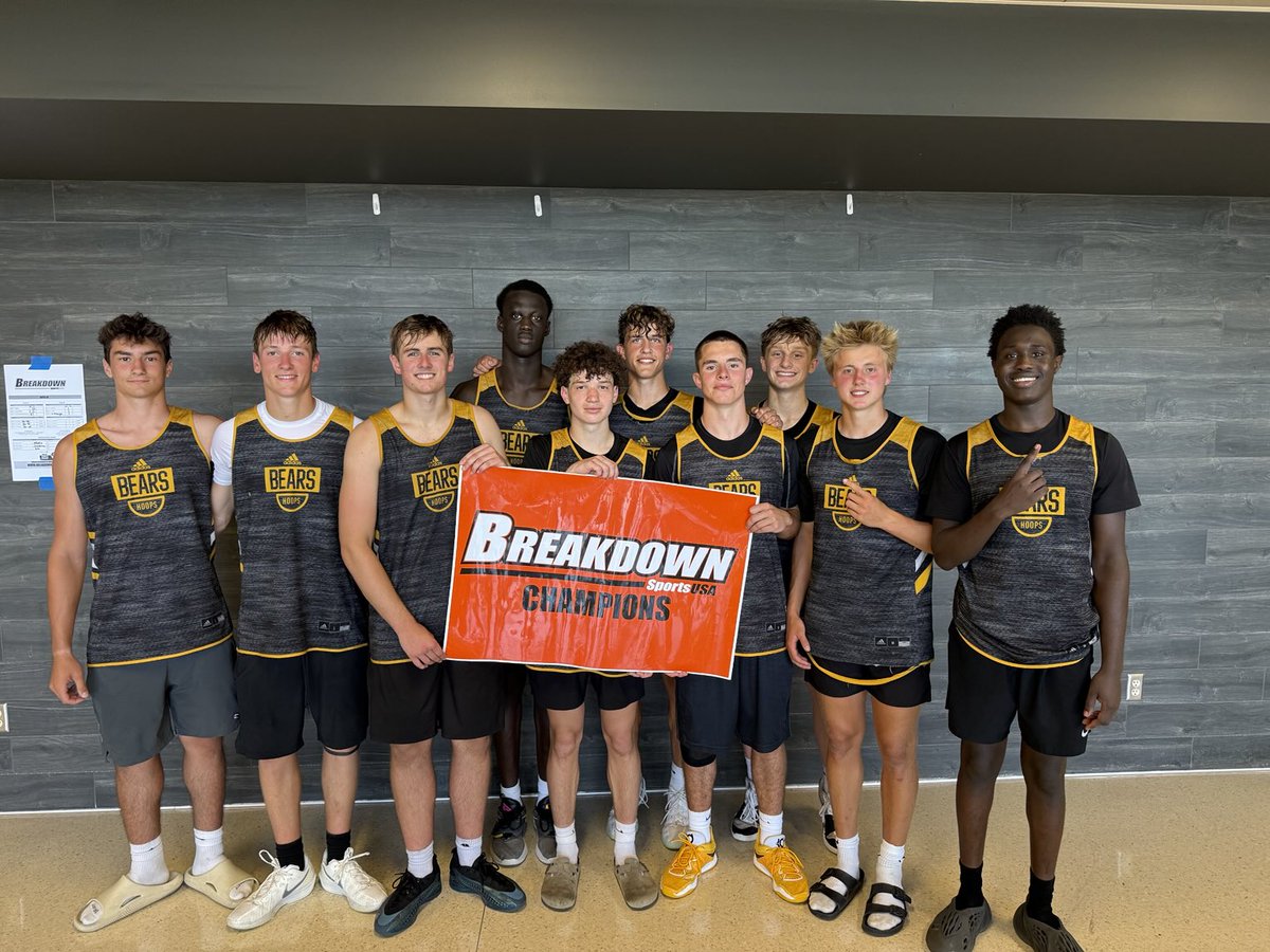 Congratulations to the Bears going 3-0 today in Breakdown today in Kasson. Wins over Faribault, Albert Lea and Maple River