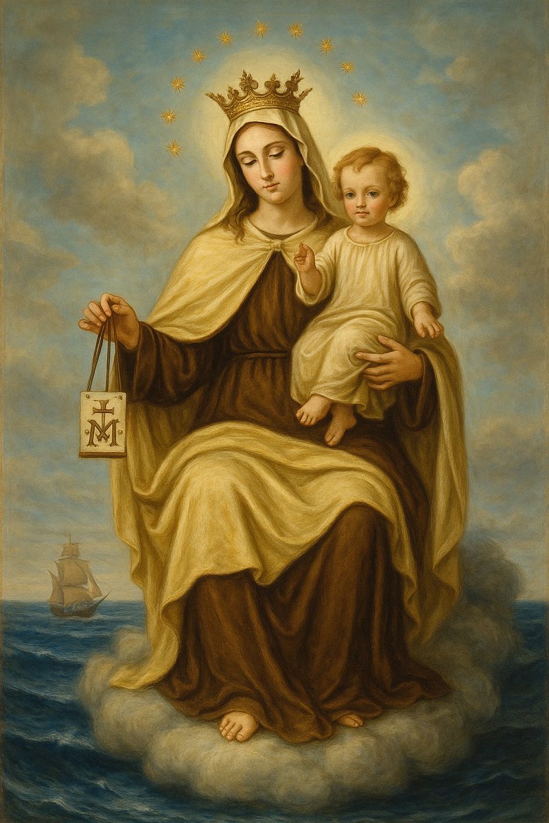Hoy, 16 de julio, honramos a la Virgen del Carmen, faro y escudo de marineros, soldados y familias enteras. En tiempos de zozobra, Ella sigue siendo puerto seguro. Que nunca nos falte su manto. ¡Viva la Virgen del Carmen! 🇪🇸⚓