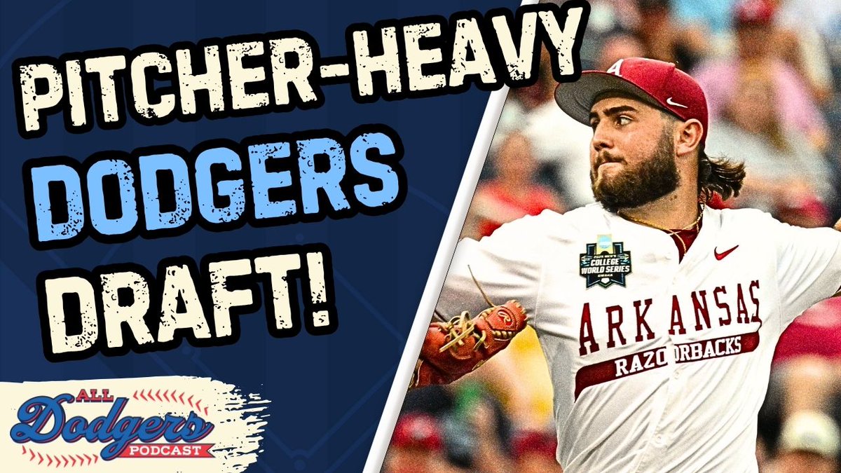 All Dodgers (@alldodgersla) on Twitter photo While you wait for the ASG to start, join us live at 4pm PDT as we talk with <a href="/FutureDodgers/">Future Dodgers</a> about the #Dodgers' 2025 draft! LA drafted a lot of pitchers (again), so let's dig into them! Link in first reply. While you wait for the ASG to start, join us live at 4pm PDT as we talk with <a href="/FutureDodgers/">Future Dodgers</a> about the #Dodgers' 2025 draft! LA drafted a lot of pitchers (again), so let's dig into them! Link in first reply.
