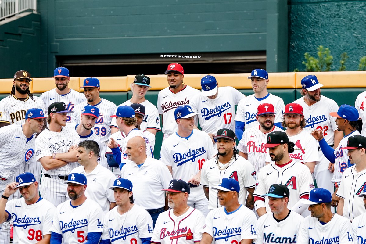 Nationals's tweet image. you can only interact with this post if you're shorter than james wood