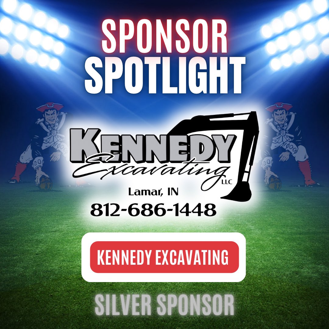 HHQBCLUB's tweet image. 🚨2025 Sponsor Spotlight🚨
👏2025 SILVER Sponsor👏
Thank you Kennedy Excavating LLC for supporting the Patriot Football program in 2025!
Learn more about Kennedy Excavating LLC at:
facebook.com/share/1EjbQKku…
———————
🔥2025 SPONSOR PACKAGES🔥
Local businesses and families have…