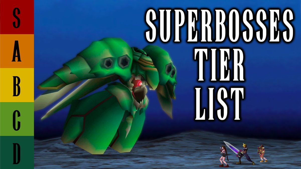dansg08's tweet image. The next Dansg08 Tier List is one close to my heart, as I think about some of the Superbosses I've faced throughout the years! Early, ad-free access on the Patreon as always for anyone interested :)