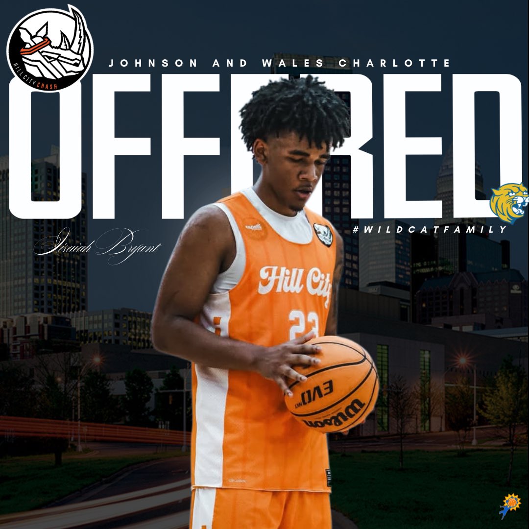 Hill City Crash (@hillcitycrash) on Twitter photo ‘26 F Jisaiah Bryant has been offered by <a href="/JWUCLTMBB/">JWU CLT MBB</a> !
#CrashBuildsLeaders
#HillCityBigShots 🦏🔥 ‘26 F Jisaiah Bryant has been offered by <a href="/JWUCLTMBB/">JWU CLT MBB</a> !
#CrashBuildsLeaders
#HillCityBigShots 🦏🔥