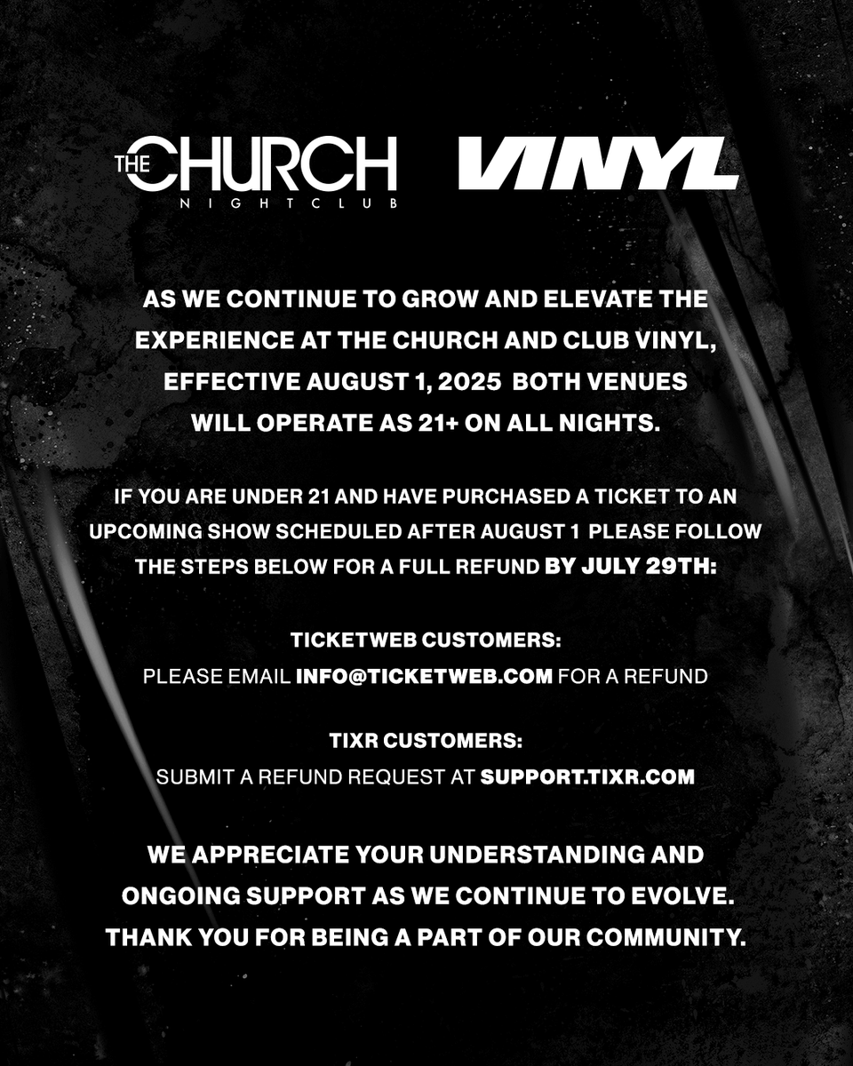 ClubVinyl's tweet image. Denver fam, thank you for your support as we continue to evolve 🖤