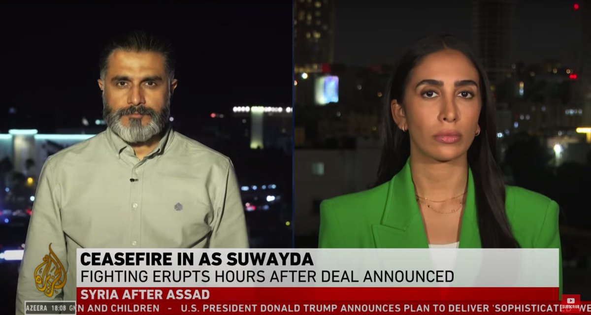 hamdahsalhut's tweet image. We’re following the latest out of the escalations in Syria.
Tune in.