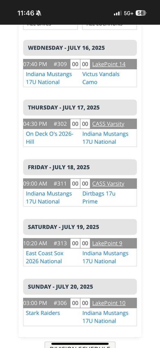 tripp_winton's tweet image. Schedule this week for the PBR National Championship. 

@Coach_Cush @CoachPedlowe @OBC_Recruits @PPL_Main @BlakePerry_34 @LexCathBaseball @1MustangsNation