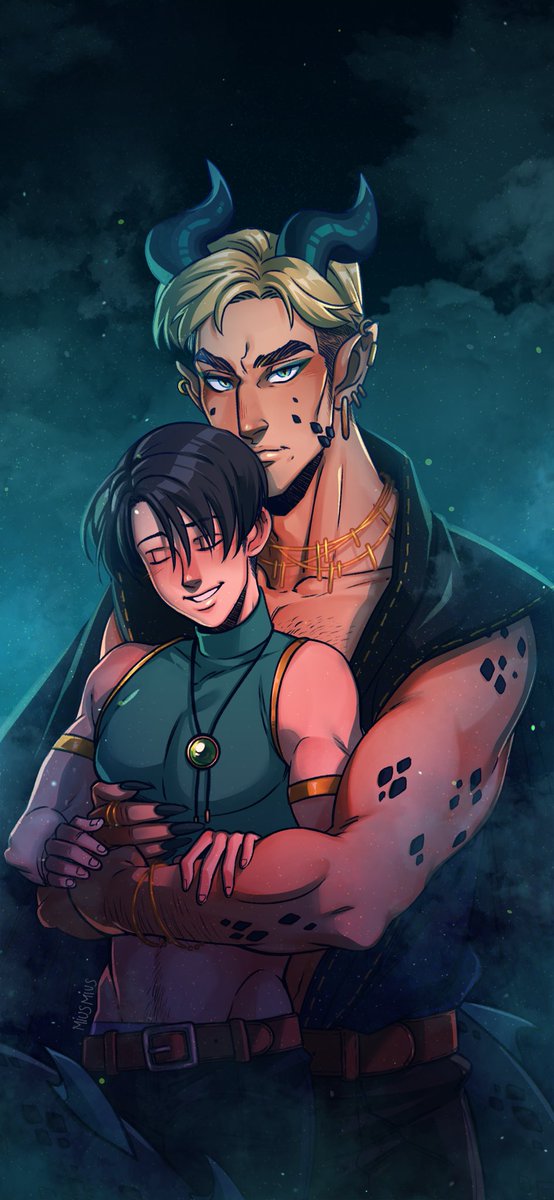 My digital merch piece for the <a href="/LeviFanzine/">STRONGEST - an SnK Fanzine</a> !! 💖 

It was such a pleasure and honour to be part of this beautiful project! I hope you enjoy this phone wallpaper featuring our favourite horny lizard and his most precious human ;)

 #エルリ #eruri