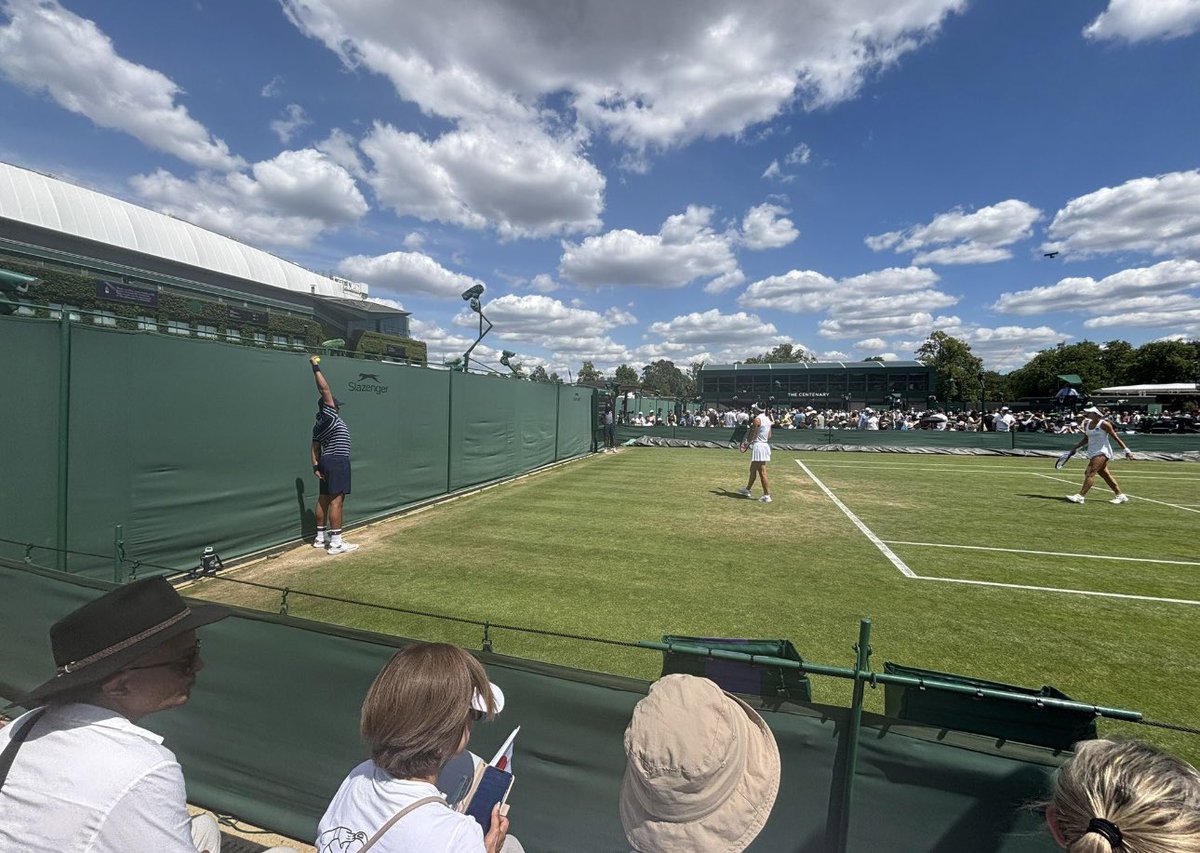 From being a ball boy at <a href="/Wimbledon/">Wimbledon</a> last week to winning gold in shot put at the <a href="/HarrisFed/">Harris Federation</a> Finals today — an incredible end to the year for Asher!🏅🎾💪🏼