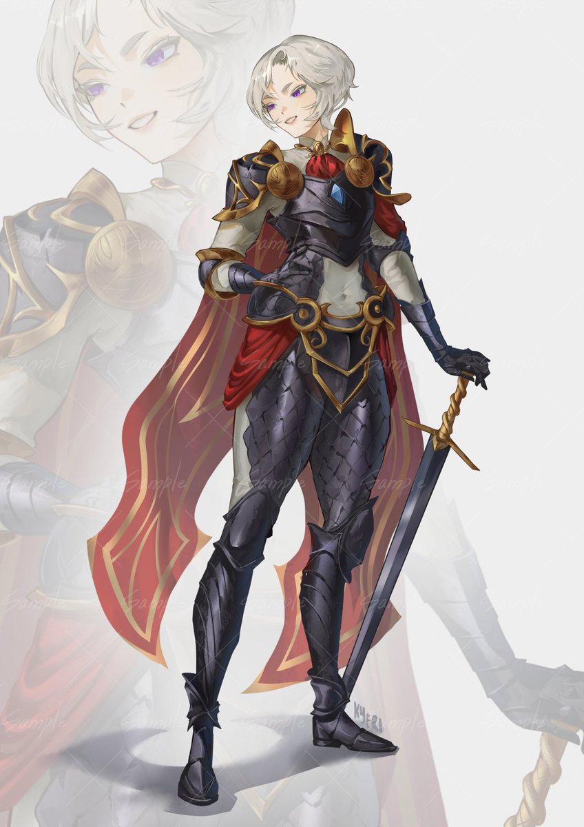 will you stand beside her in the battlefield? 

#art