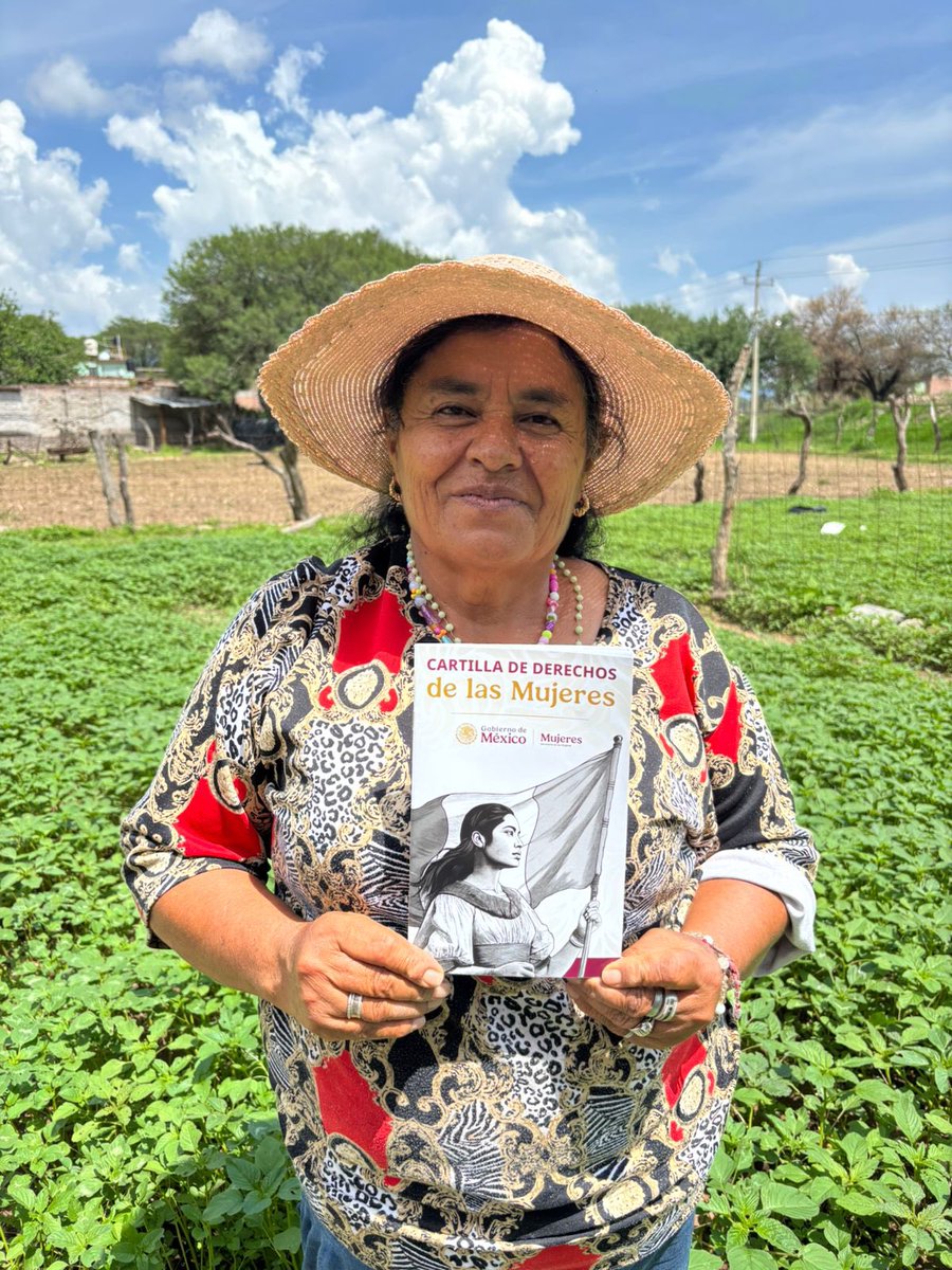 💜 La Cartilla de Derechos de las Mujeres se está entregando en todo el país. 💜
Porque para saber cuáles son tus derechos y cómo ejercerlos, primero hay que conocerlos.

Si aún no la tienes, descárgala aquí: cartilladerechosdelasmujeres.gob.mx

<a href="/CitlaHM/">Citlalli Hernández Mora</a>
#HumanismoMexicano
#PrimeroLosPobres