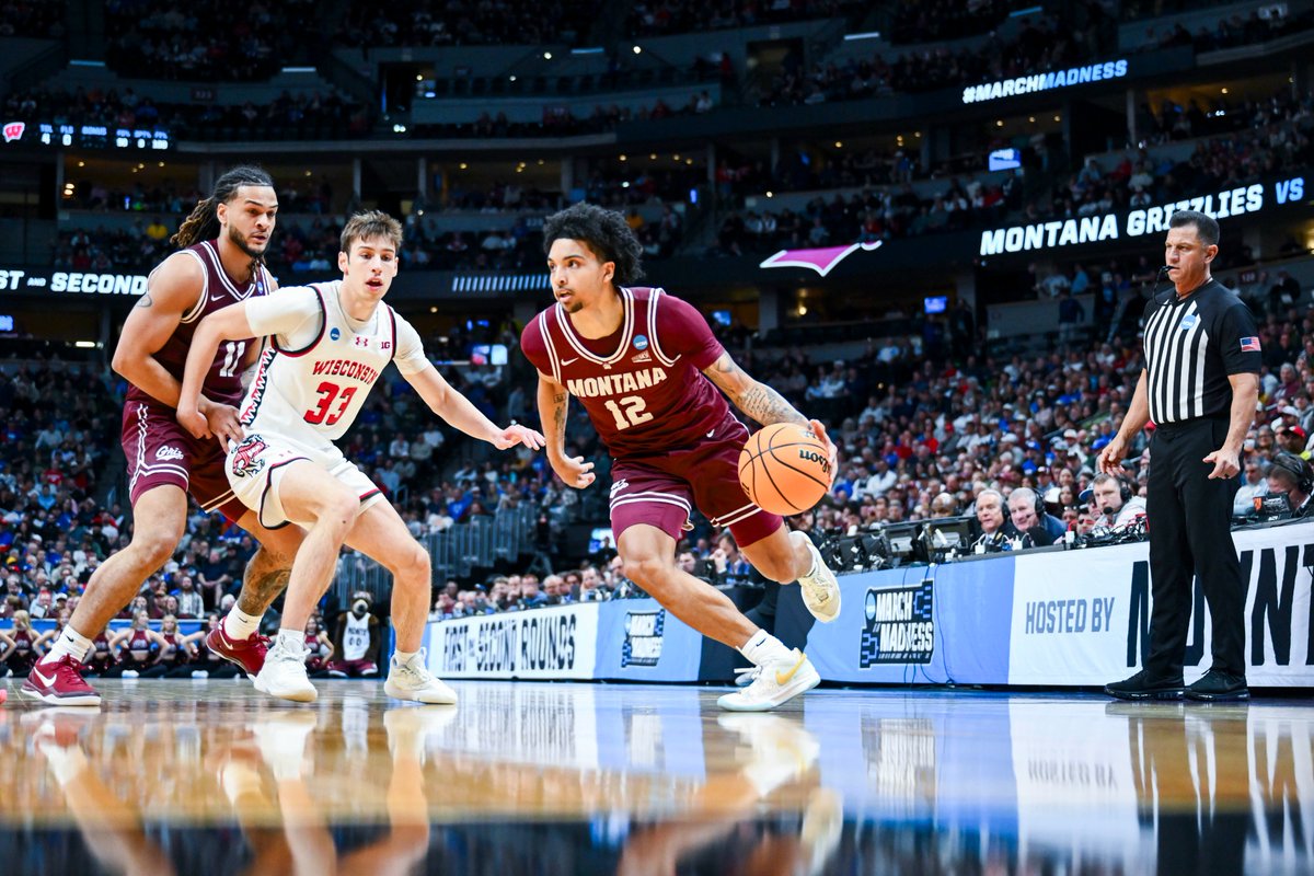 UMGRIZZLIES's tweet image. Montana shot .498 from the floor in 2024-25, the 4th-best shooting percentage in the nation. In 2023-24, @MontanaGrizBB ranked 17th, being one of five teams nationally to rank in the top 20 in back-to-back seasons. #GoGriz