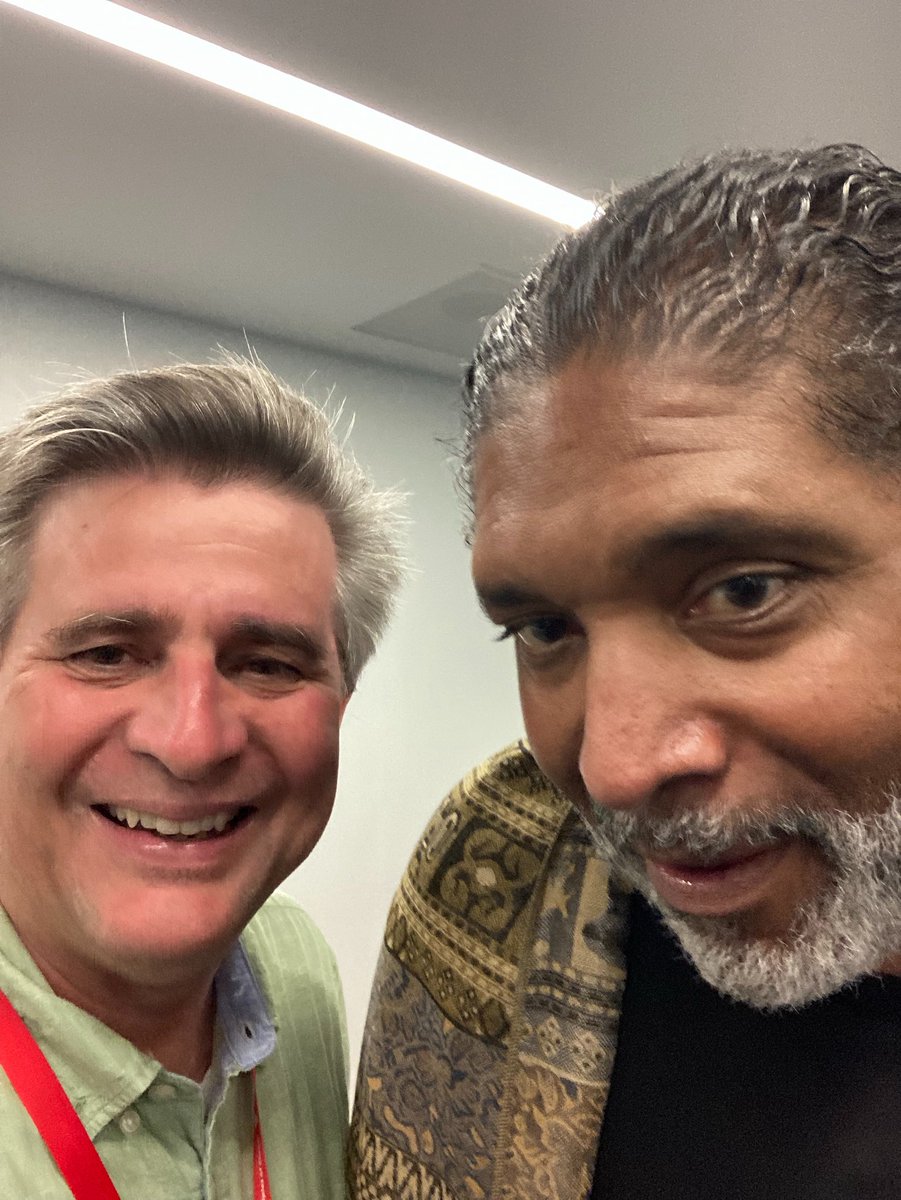 Happy to be hanging with Bishop William J Barber, my mentor in the movement at the General Assembly of the Christian Church (Disciples of Christ)