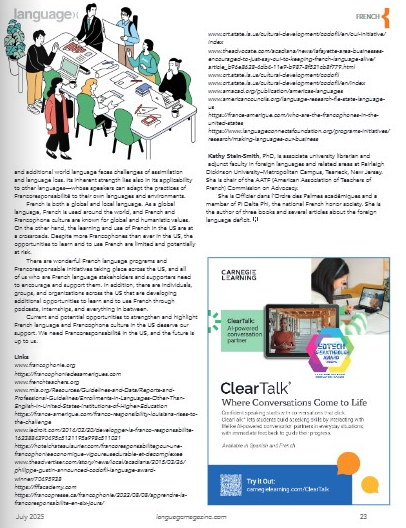 AAFLFC - French Lang & Francophone Culture US tweet media