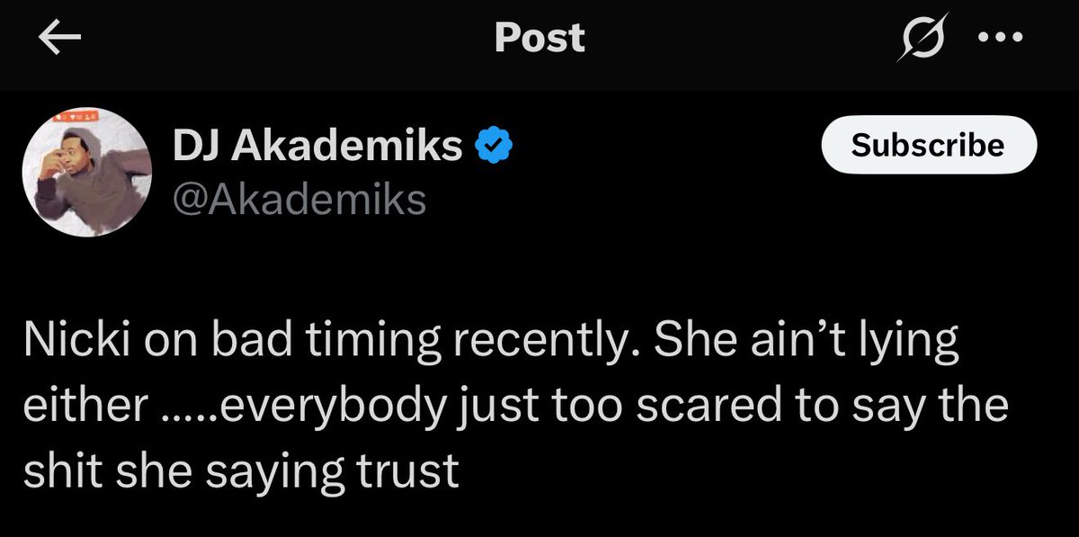 Akademiks TV tweet media
