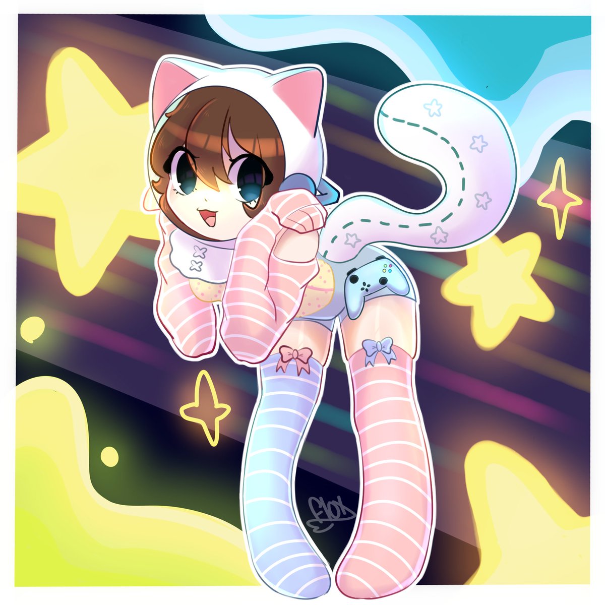 Dibujito de mi avatar de Roblox (. ❛ ᴗ ❛.)✨