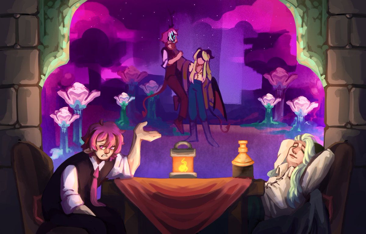 _just_ssai_'s tweet image. -What do you think the future holds for us?
-IDK. Something great, I suppose.
#boomiefanart #thedivinityprotocol