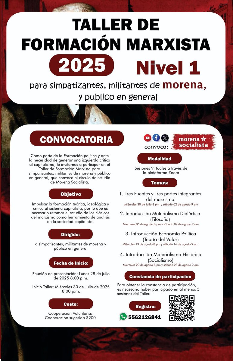 Recuerden amigos que este curso es para todos y todas.