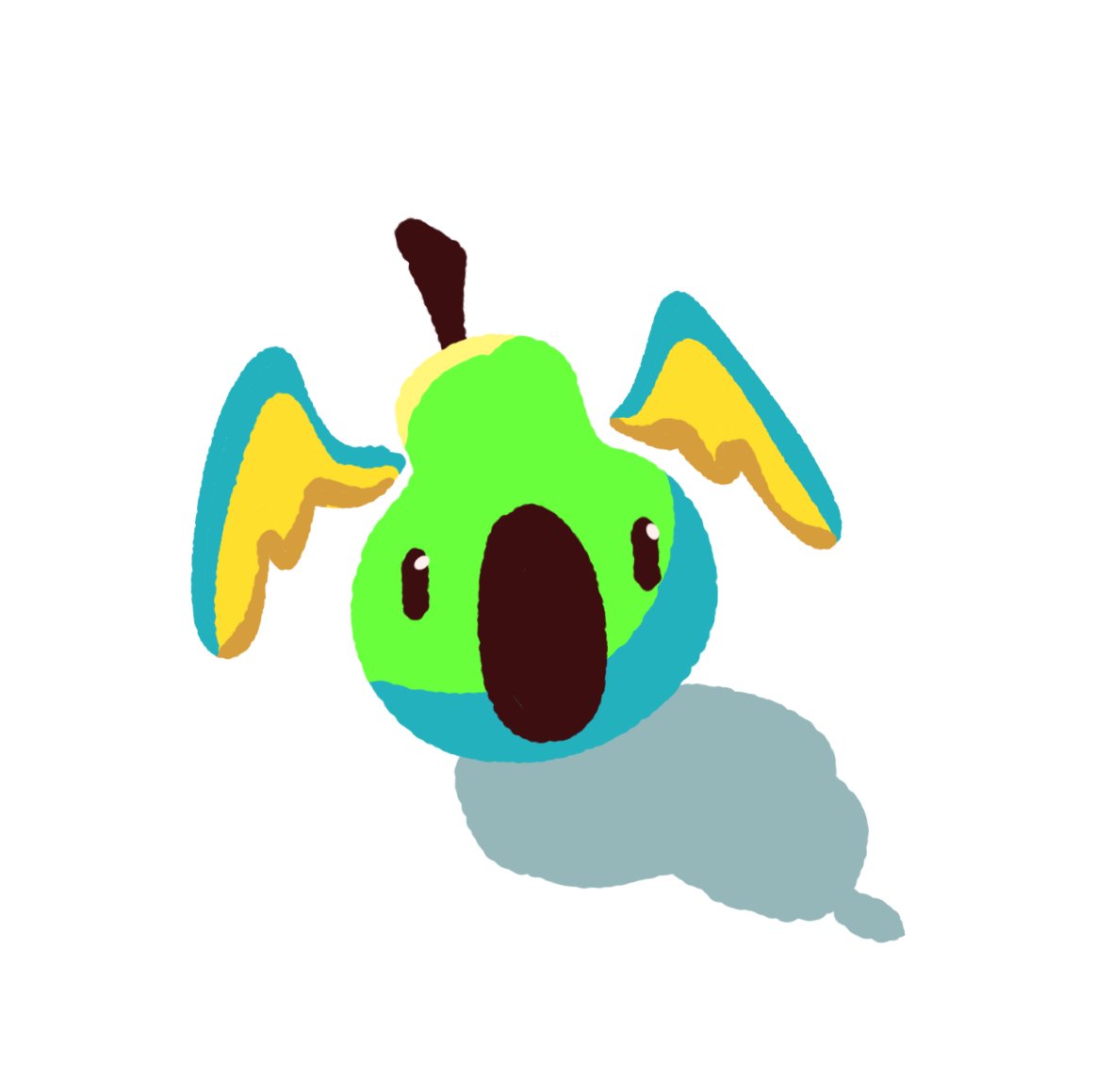parrotx2daily's tweet image. day 74 - Pear-rot ?

#Parrotx2fanart