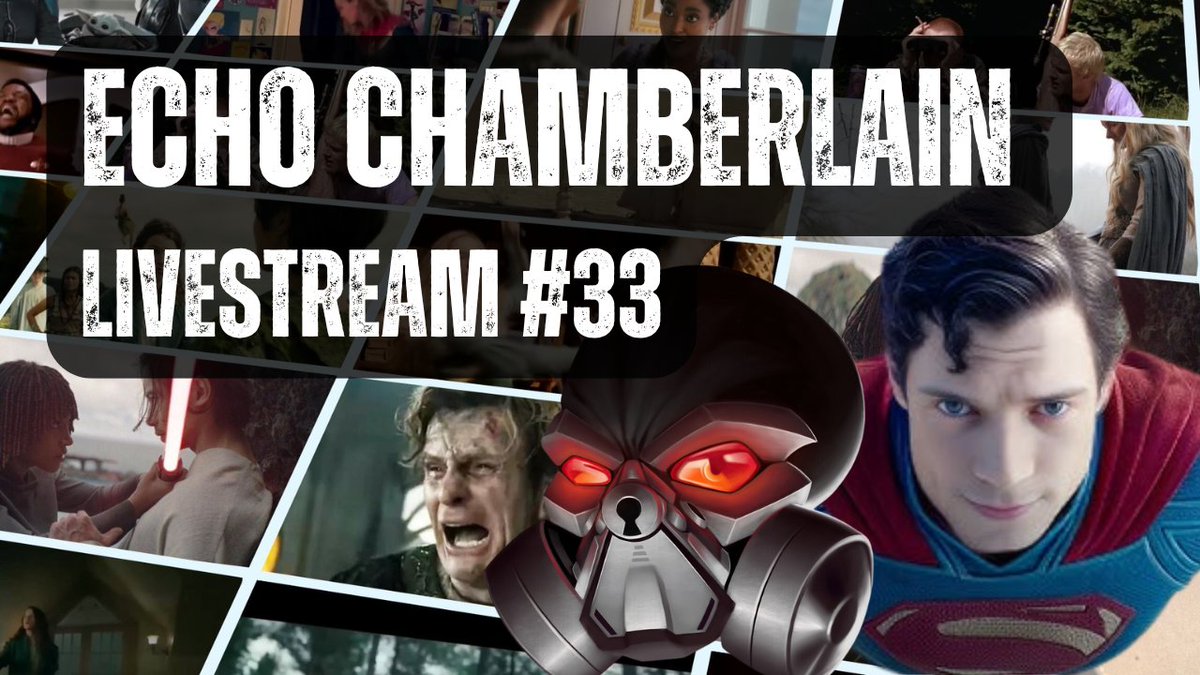 EchoChamYT's tweet image. Echo Chamberlain Livestream - With Despot of Antrim, Greg Owen and Mauer, to discuss Superman and more stuff. Coming up at 7EST 12GMT
youtube.com/live/MlroWsPo7…