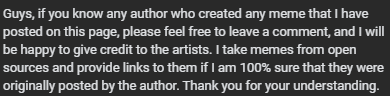 ena_memes's tweet image. Guys, if you know any author who created any meme that I have posted on this page, please feel free to leave a comment, and I will be happy to give credit to the artists. {watch the picture for full post, because of stupid premium of Twitter}