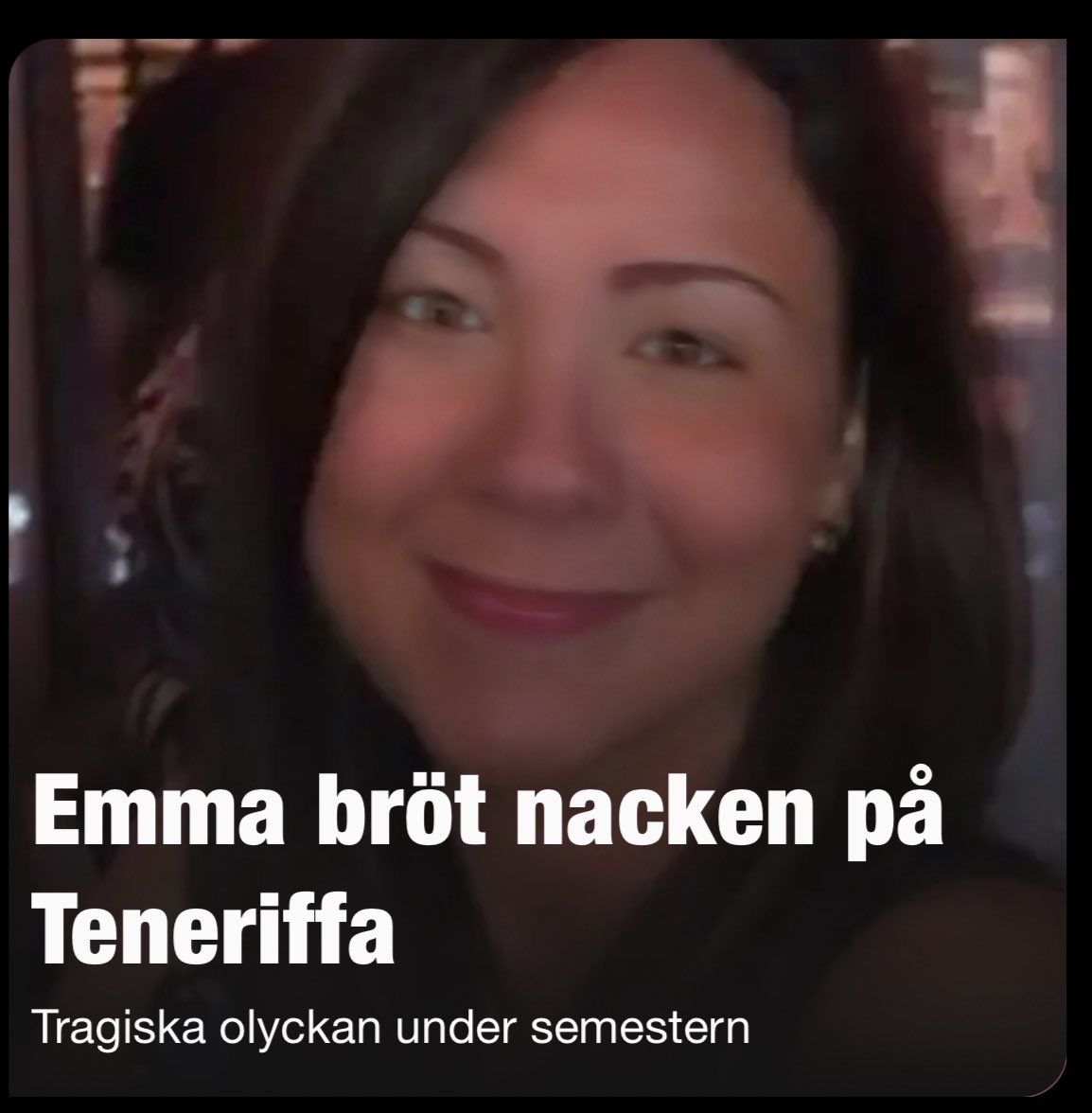 adde_johan's tweet photo. Så Teneriffa är nu rullstolsbunden. #intebrytanackenpåfolk https://t.co/KnyXexiKMS