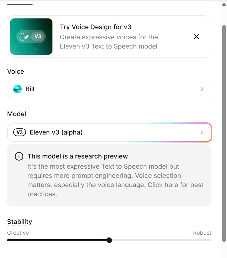 RotimiDavies's tweet image. Explored AI voiceovers with ElevenLabs—super impressed! Fast, lifelike, and flexible narration in minutes. Big thanks to @alx_africa for the experience! How would you use AI voiceovers? 🎙️ #ALX_AiSK #AI #VoiceoverTech