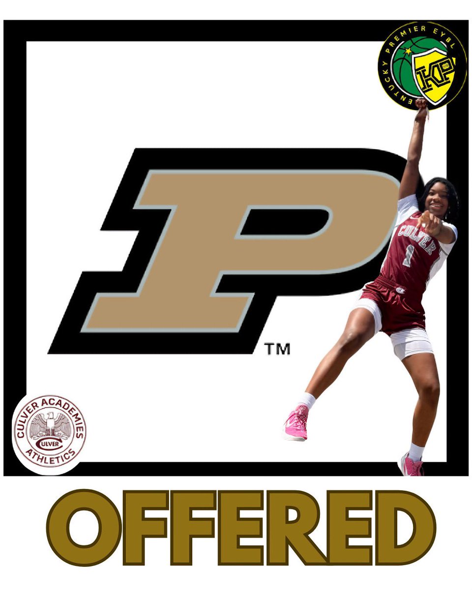Honored To Be Receiving An Offer From <a href="/LifeAtPurdue/">Purdue University</a> . 

It Was Great Getting To Speak With Recruiting Coach Mark Stephens Today. I’m Thrilled To 
Grow This Relationship!🔥

<a href="/KentuckyPremier/">Kentucky Premier EYBL</a> <a href="/CGABasketball/">Culver Academies Women’s Basketball</a>