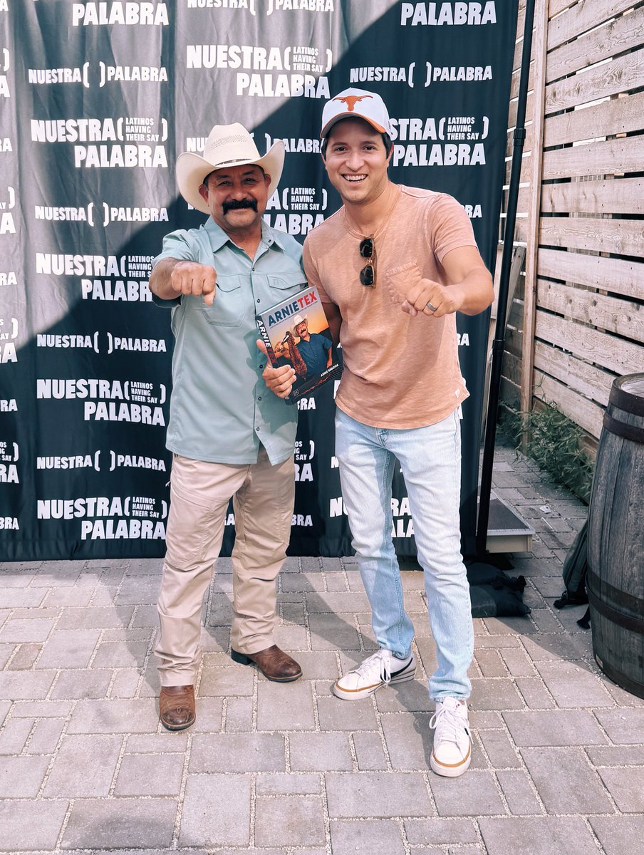jaybsauceda's tweet image. My compadre ArnieTex just released his new book that get your TexMex cooking leveled up. Proud of this dude.
Grabbed 3 copies at his signing here in Austin at @StillATX.
Boom!