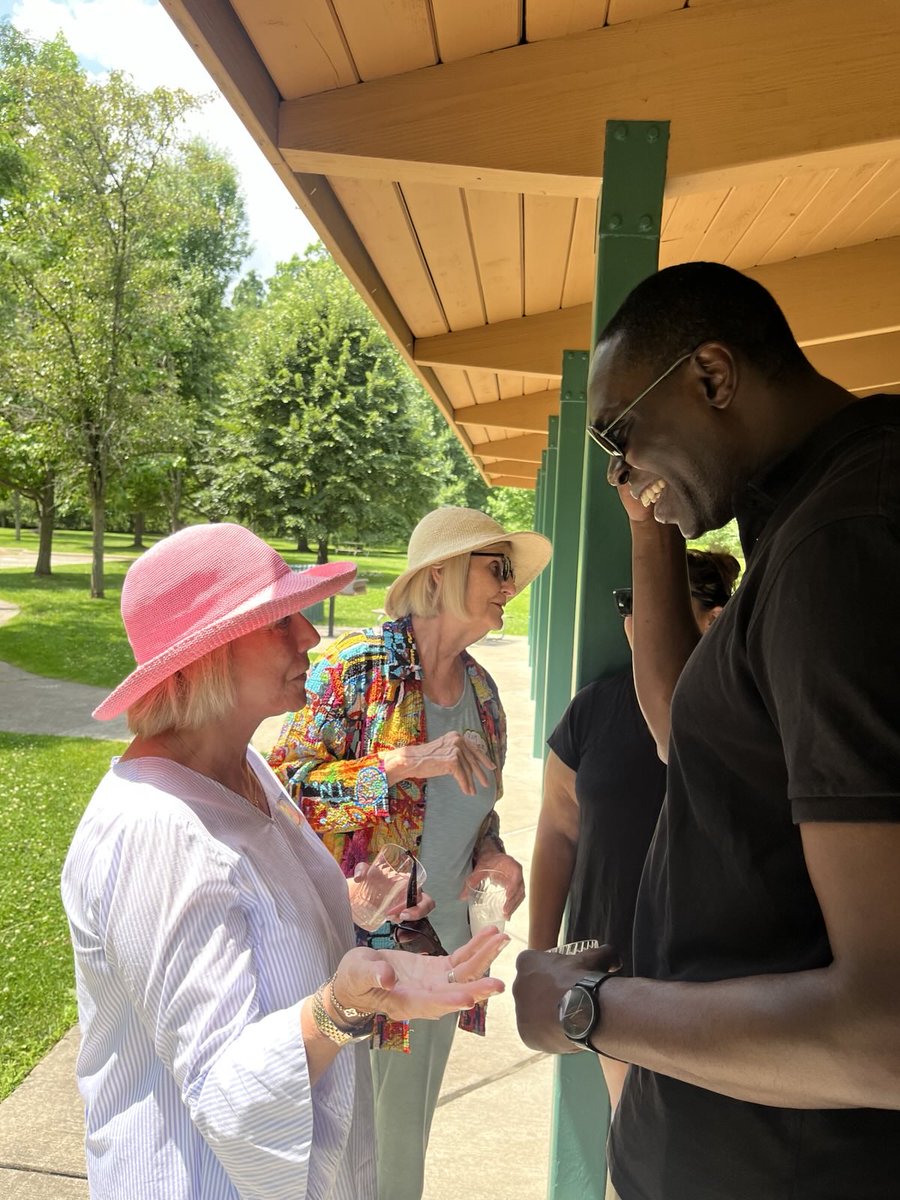 garlin's tweet image. Nothing more beautiful than a Michigan summer Sunday spent with the powerhouse organizers at the Fems for Dems picnic. Your energy and activism fuel Democratic victories across Michigan.