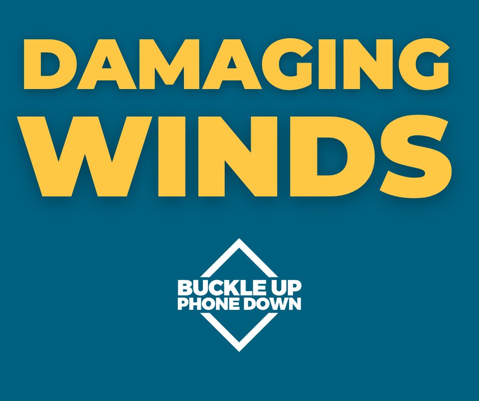 NebraskaDOT's tweet image. Portions of central and south central NE could see severe thunderstorms throughout the evening and overnight hours. Wind gusts could reach up to 60-70+ mph.
Strong winds can knock down power poles, trees and unsecured objects. Travel may be difficult for high profile vehicles.