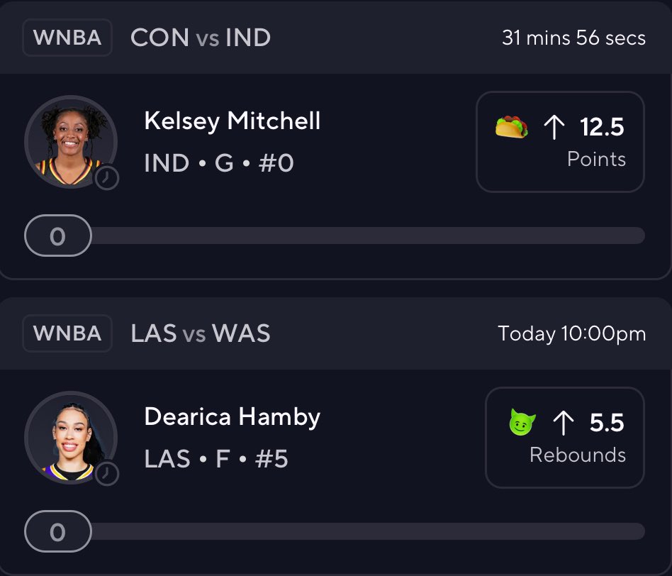 ImHim4sho's tweet photo. TACO TUESDAY #2 🌮

#bettingx #gamblingx #PrizePicks #WNBA #TacoTuesday https://t.co/ygORPErXWG