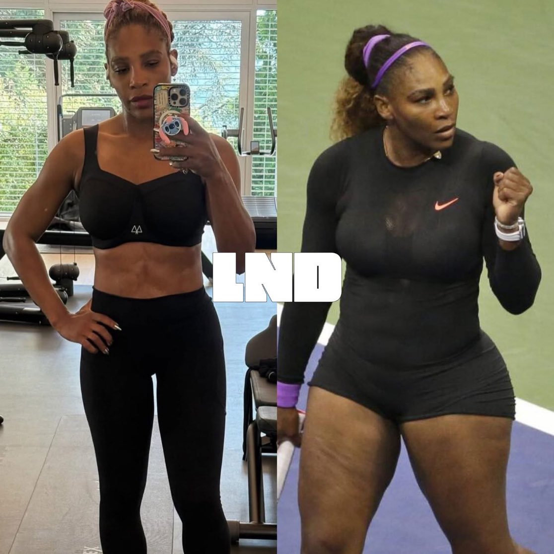 Wait this is Serena in both pics??? 😳