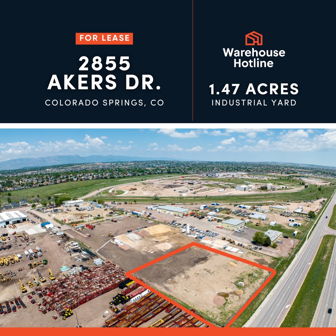 AvivaRealEstate's tweet image. Denver, Lakewood, Colorado Springs, Greeley, Commerce City.
IOS, Industrial Warehouse & Flex
DM me