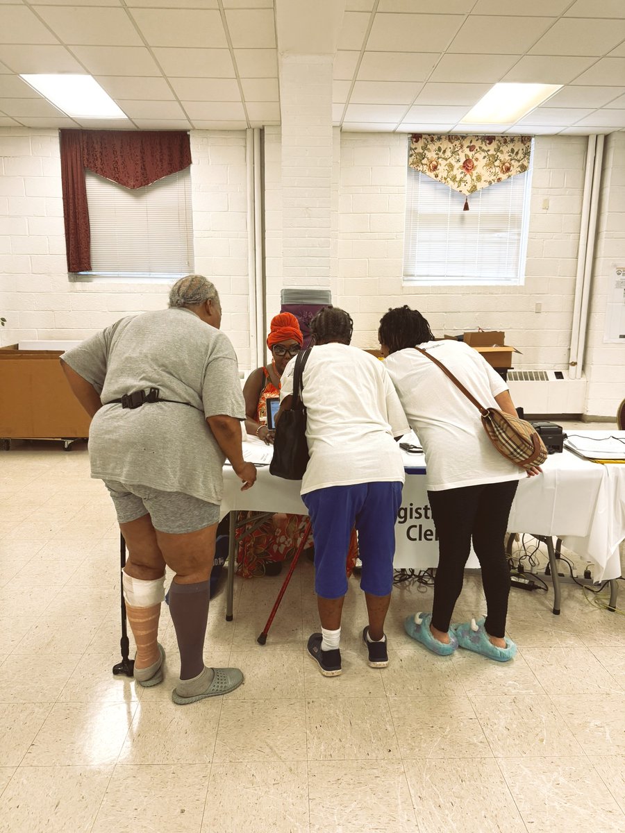 Vote4DC's tweet image. Check out some scenes from today&apos;s Ward 8 Special Election! There is still time to vote, Ward 8! Vote Centers &amp;amp; Mail Ballot Ballot Drop Boxes are open until 8 pm. Remember: if you are in line by 8 pm, you can still vote. Find locations at dcboe.org #vote4dc
