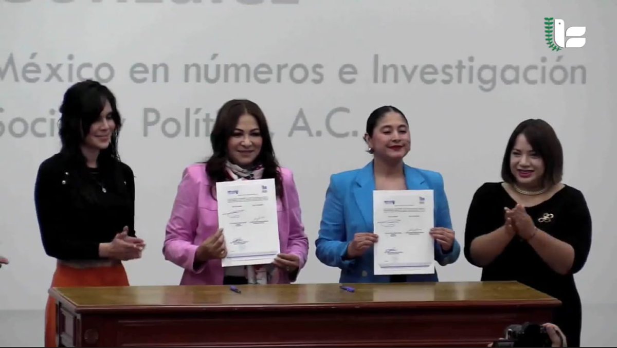 MexicoNumeros's tweet photo. 🔴 Hoy firmamos un convenio con la @CODHEM, presidida por la Mtra. @MyrnaGarciaMx, para promover la inclusión de la niñez con autismo 💙🧩

Agradecemos el profesionalismo de sus áreas. En @MexicoNumeros seguimos trabajando de la mano por los derechos humanos 🫱🏽‍🫲🏽 https://t.co/REwGJiOIVp