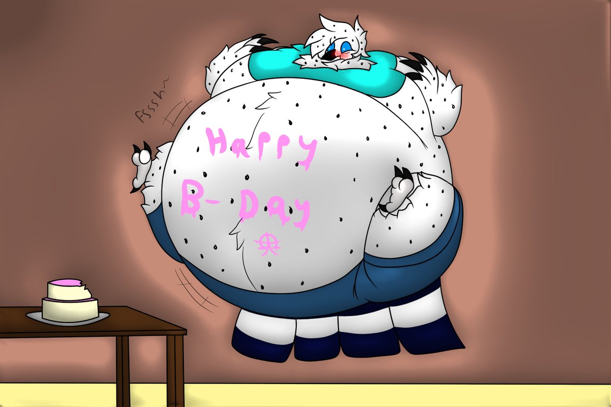 OmegaDragon11's tweet image. Birthday for @GhaziThicc and you just know I had to give them the proper birthday balloon treatment!